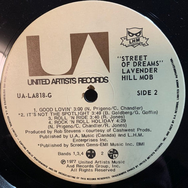 Lavender Hill Mob – Street Of Dreams (Used vinyl)