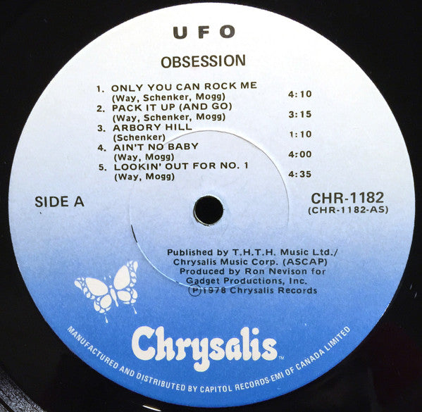 UFO – Obsession (Used vinyl)