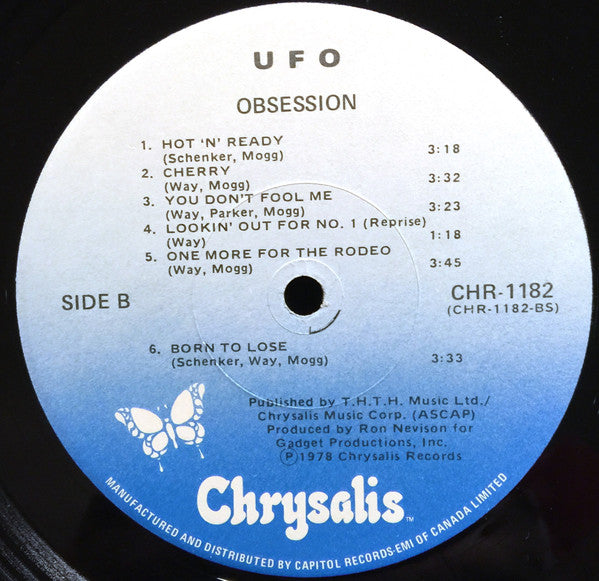 UFO – Obsession (Used vinyl)
