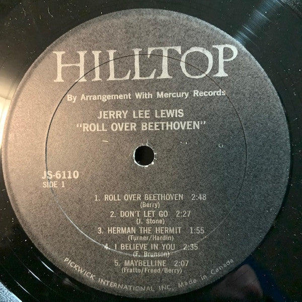 Jerry Lee Lewis – Roll Over Beethoven !!! (Used vinyl)