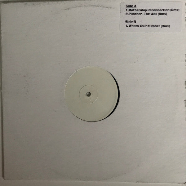 Scott Grooves, Puncher, Ian Pooley – Mothership Reconnection (Rmx) / The Wall (Rmx) / What's Your Number (Rmx) (Used vinyl)