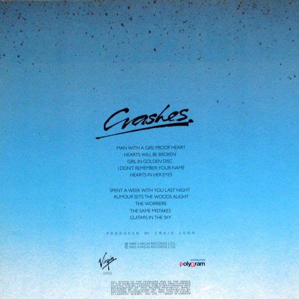 The Records – Crashes (Used vinyl)