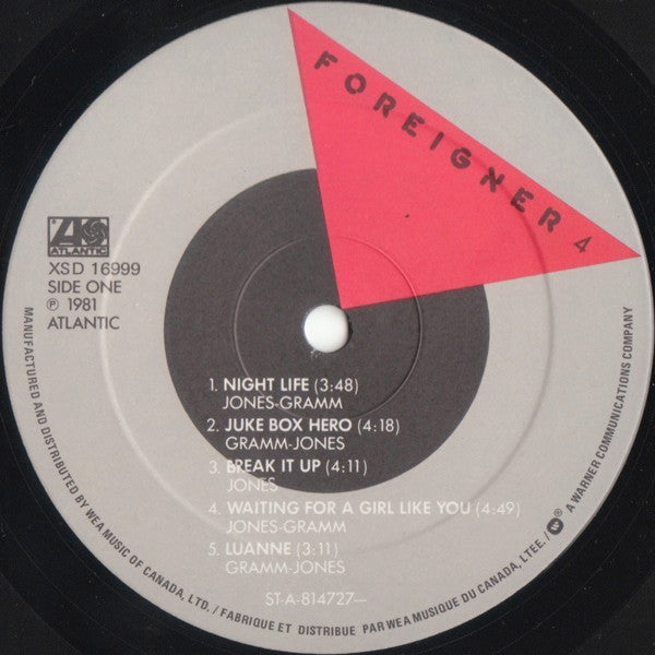 Foreigner – 4 (Used vinyl)