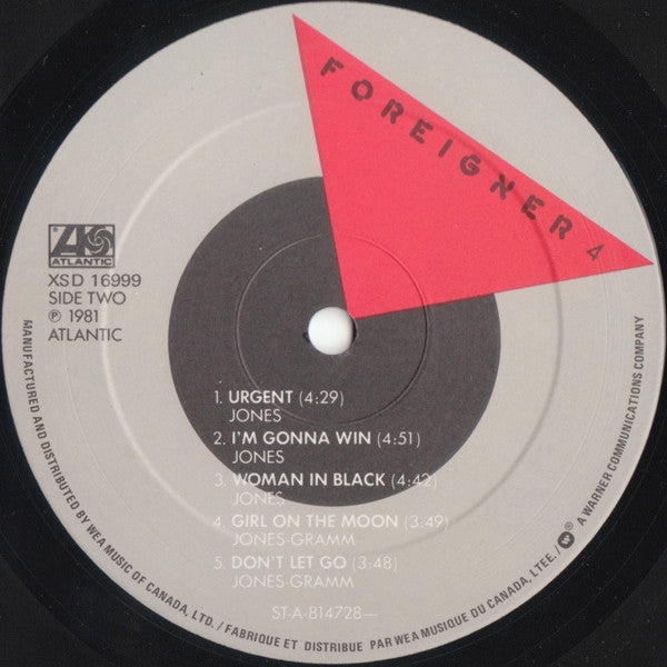 Foreigner – 4 (Used vinyl)