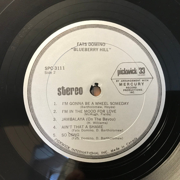 Fats Domino – 2 LP - When My Dreamboat Comes Home / Blueberry Hill (Used vinyl)