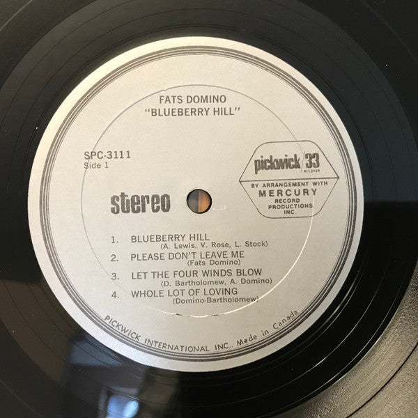 Fats Domino – 2 LP - When My Dreamboat Comes Home / Blueberry Hill (Used vinyl)