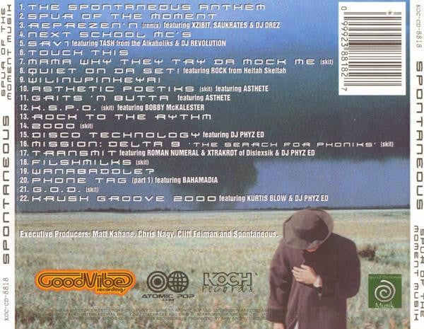 Spontaneous – Spur Of The Moment Musik (Used CD)