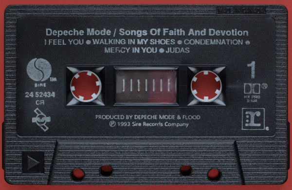 Depeche Mode – Songs Of Faith And Devotion (Used cassette)