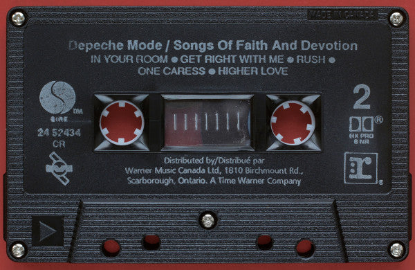 Depeche Mode – Songs Of Faith And Devotion (Used cassette)