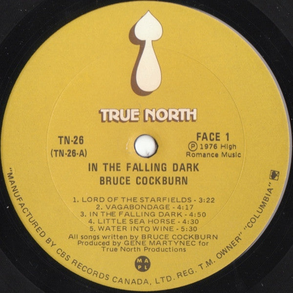 Bruce Cockburn – In The Falling Dark (Used vinyl)