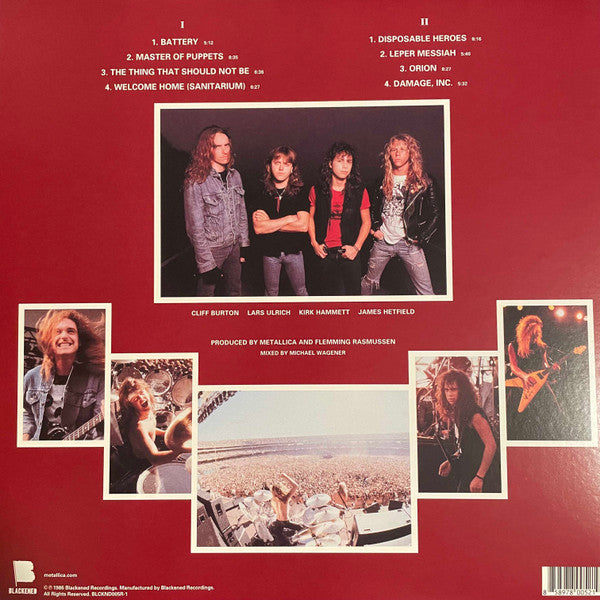 Metallica – Master Of Puppets (Used vinyl)