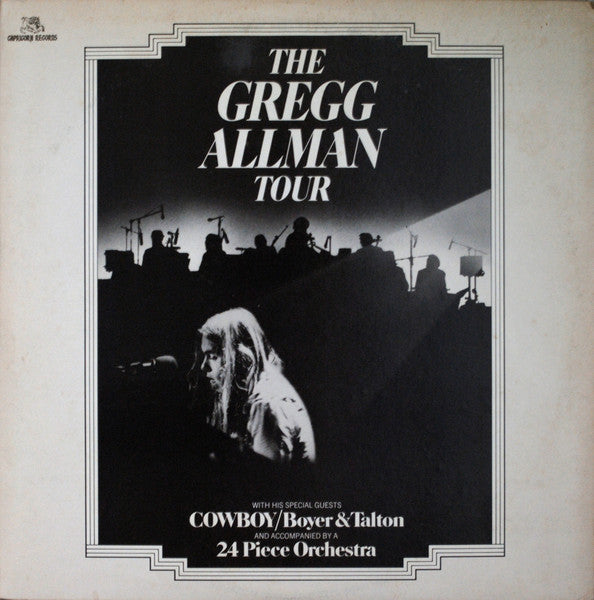 Gregg Allman With Cowboy/Boyer & Talton – The Gregg Allman Tour (Used vinyl)