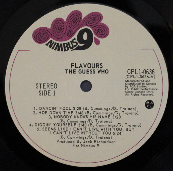 The Guess Who – Flavours (Used vinyl)