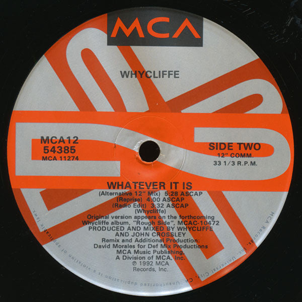 Whycliffe – Whatever It Is...(Used vinyl)