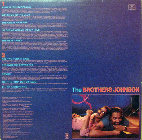The Brothers Johnson – Blast! (Used vinyl)