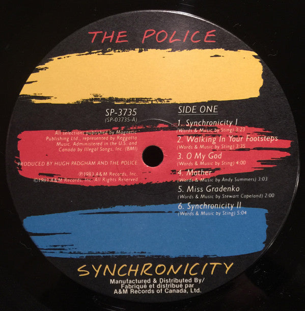 The Police – Synchronicity (Used vinyl)
