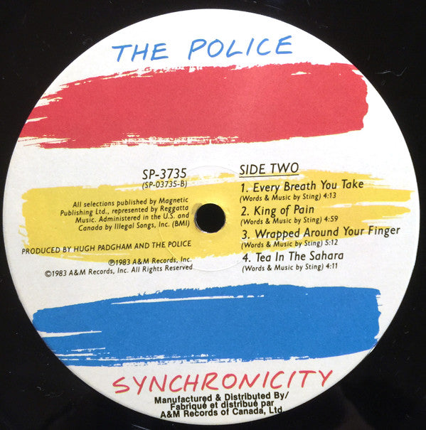The Police – Synchronicity (Used vinyl)
