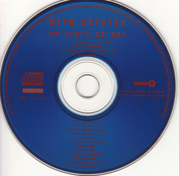 Dire Straits – On Every Street (Used CD)