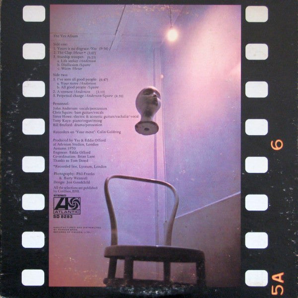 Yes – The Yes Album (Used vinyl)