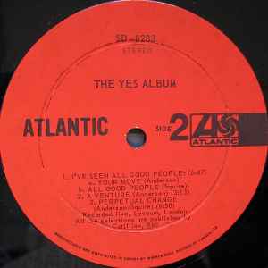 Yes – The Yes Album (Used vinyl)