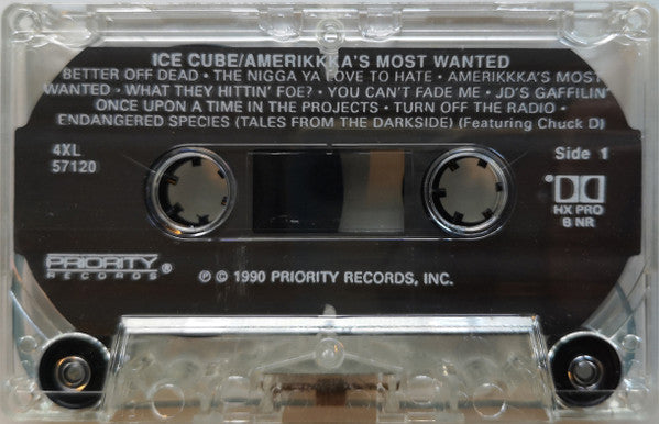 Ice Cube – AmeriKKKa's Most Wanted (Used cassette)