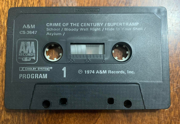 Supertramp – Crime Of The Century (Used cassette)