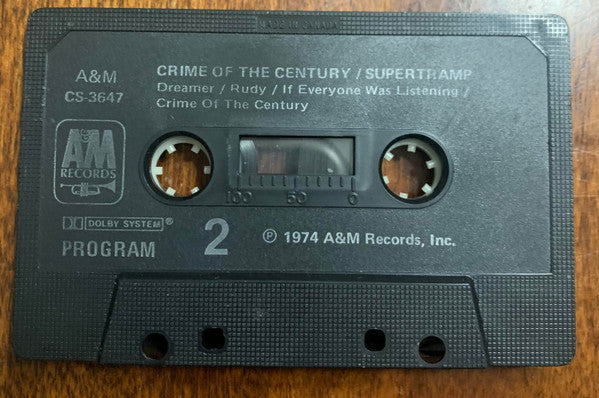 Supertramp – Crime Of The Century (Used cassette)