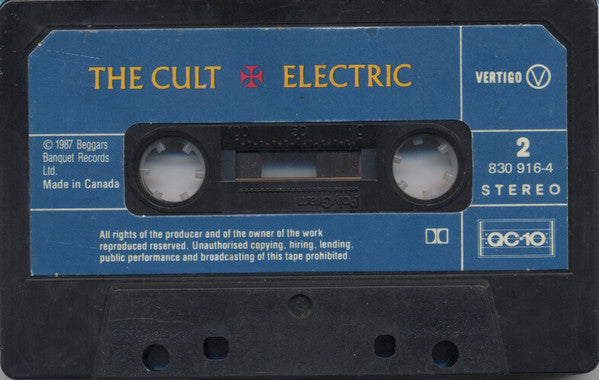 The Cult – Electric (Used cassette)