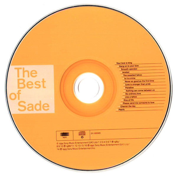 Sade – The Best Of Sade (Used CD)