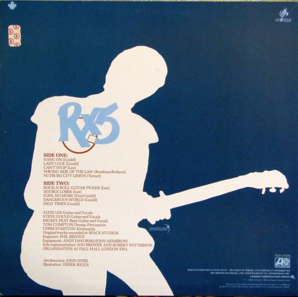 Alvin Lee – RX5 (Used vinyl)