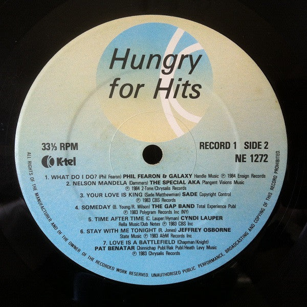 Various – Hungry For Hits (Used Vinyl)