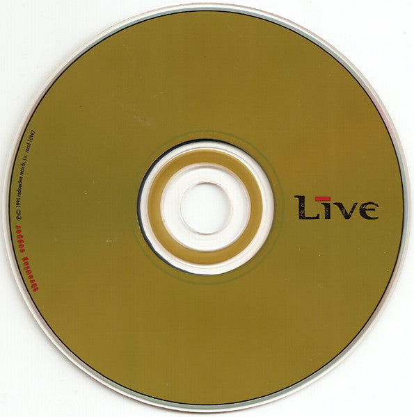 Live – Throwing Copper (Used CD)