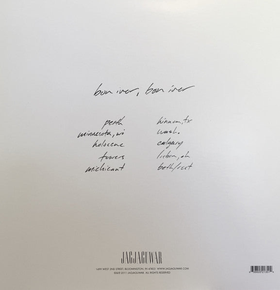 Bon Iver – Bon Iver, Bon Iver (Used limited edition red vinyl)