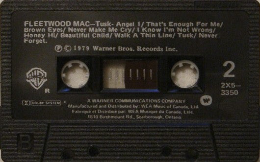 Fleetwood Mac – Tusk (Used cassette)
