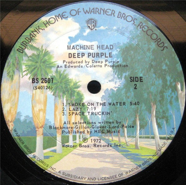 Deep Purple – Machine Head (Used vinyl)