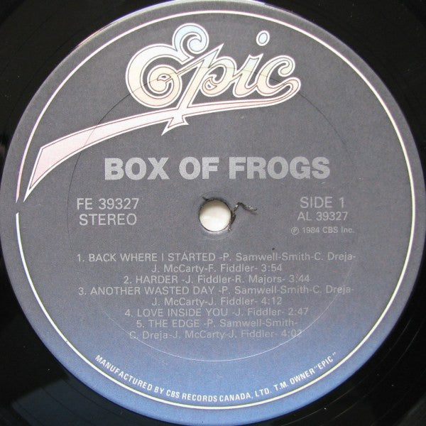 Box Of Frogs – Box Of Frogs (Used vinyl)