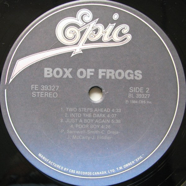 Box Of Frogs – Box Of Frogs (Used vinyl)