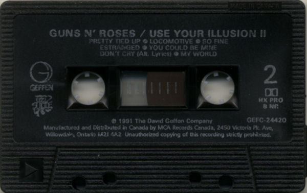 Guns N' Roses – Use Your Illusion II (Used cassette)