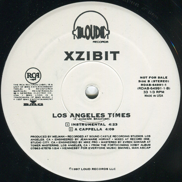 Xzibit – Los Angeles Times (Used vinyl)