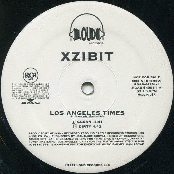 Xzibit – Los Angeles Times (Used vinyl)
