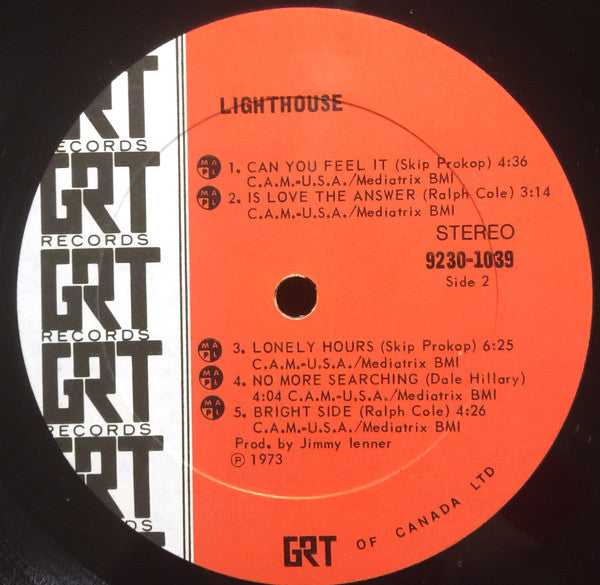 Lighthouse – Can You Feel It (Used vinyl)