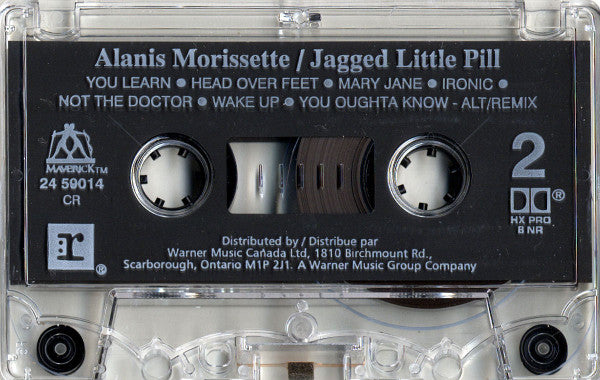 Alanis Morissette – Jagged Little Pill - Used cassette