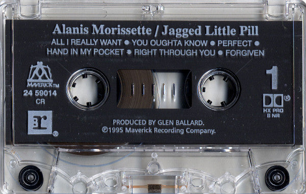 Alanis Morissette – Jagged Little Pill - Used cassette