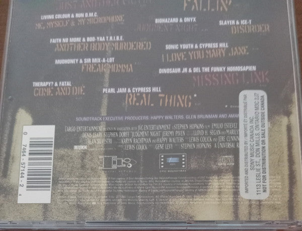 Various – Judgment Night (Music From The Motion Picture) (Used CD)