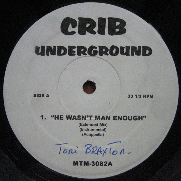 Toni Braxton / Q-Tip – He Wasn't Man Enough / Let's Ride (Used vinyl)