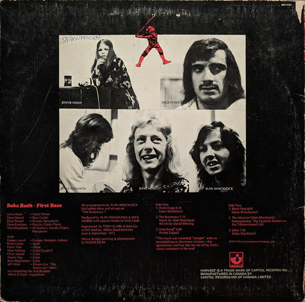 Babe Ruth – First Base (Used vinyl)