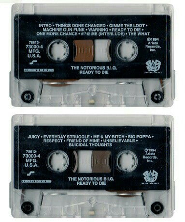 The Notorious B.I.G. – Ready To Die (Used cassette) (No cover)