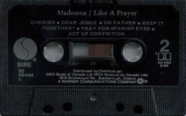 Madonna – Like A Prayer (Used cassette)