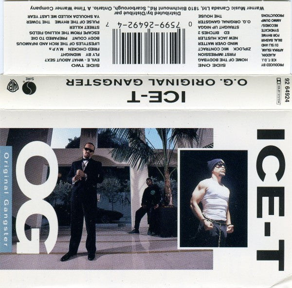 Ice-T – O.G. Original Gangster (Used cassette)
