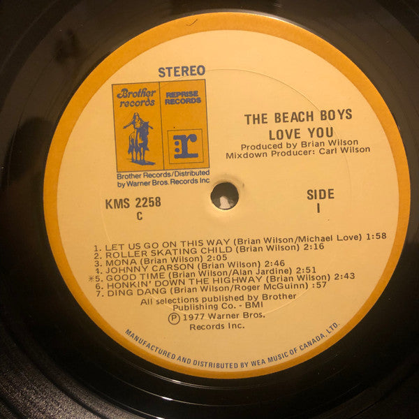 The Beach Boys – Love You (Used vinyl)